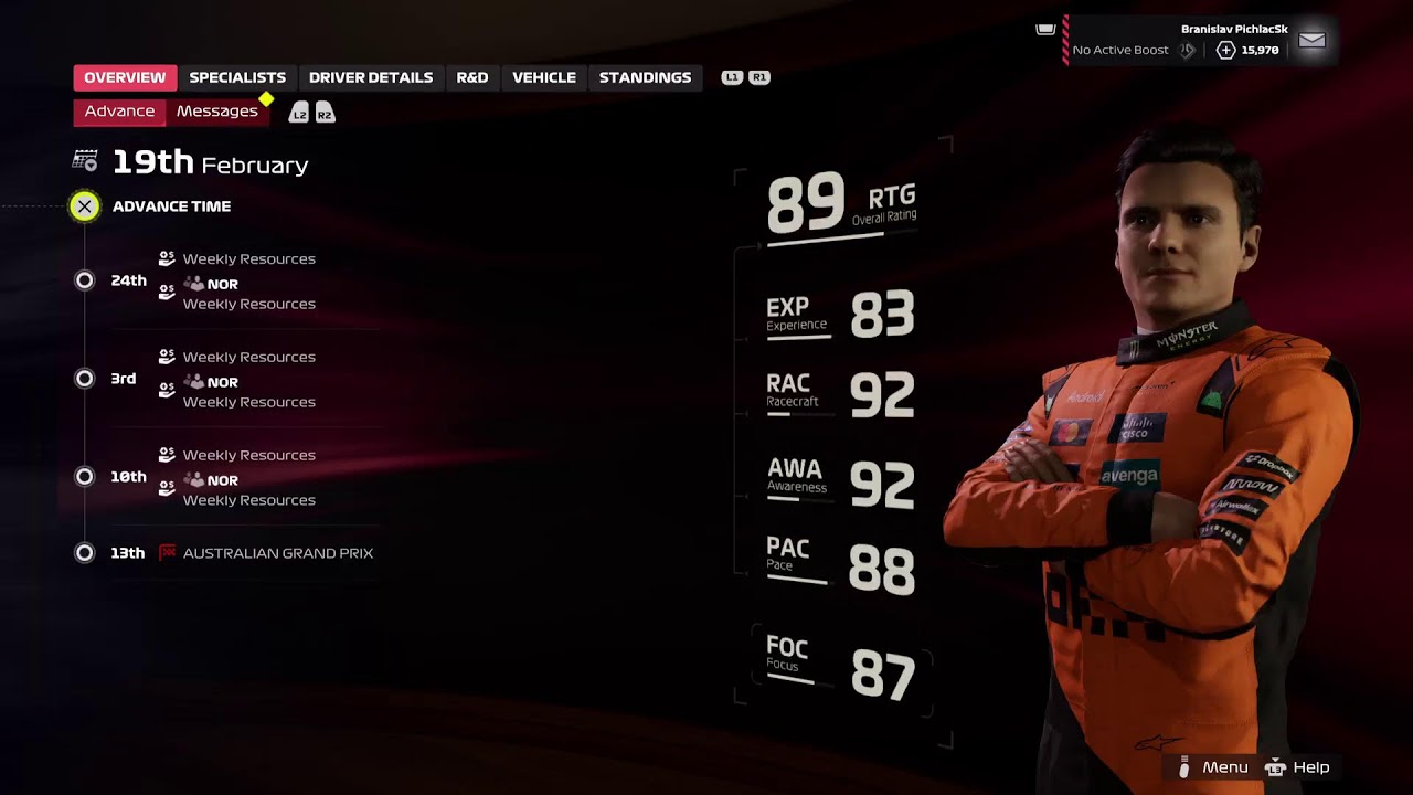 F1 25 S2 #24 F1 KARIERA JAZDCA (stream) PS5 SK/CZ