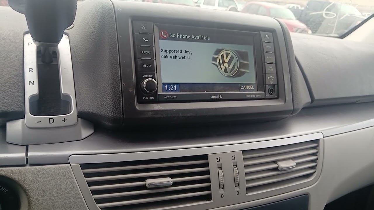How to Connect Phone Bluetooth – VW Routan (2009–2014)