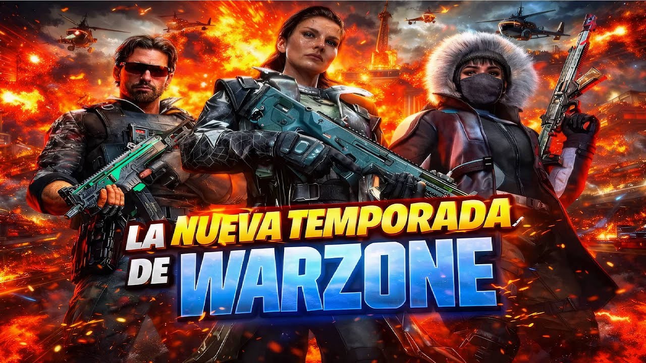 LA NUEVA TEMPORADA DE WARZONE.