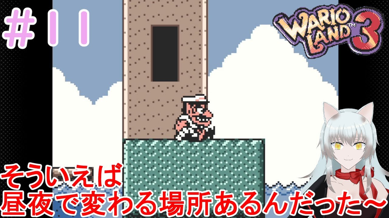 【ワリオランド３ 不思議なオルゴール】＃11 満ち引きの海岸という言葉を忘れている猫