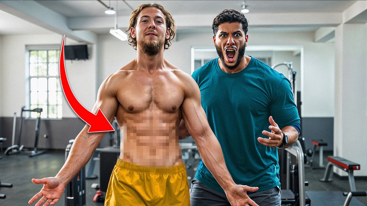 @NassimSahili CHOQU&Eacute; de ma TRANSFORMATION PHYSIQUE !!