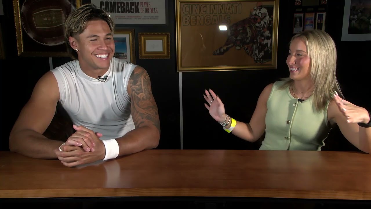 Andrei Iosivas talks growing up in Hawaii, life as a collegiate two-sport athlete
