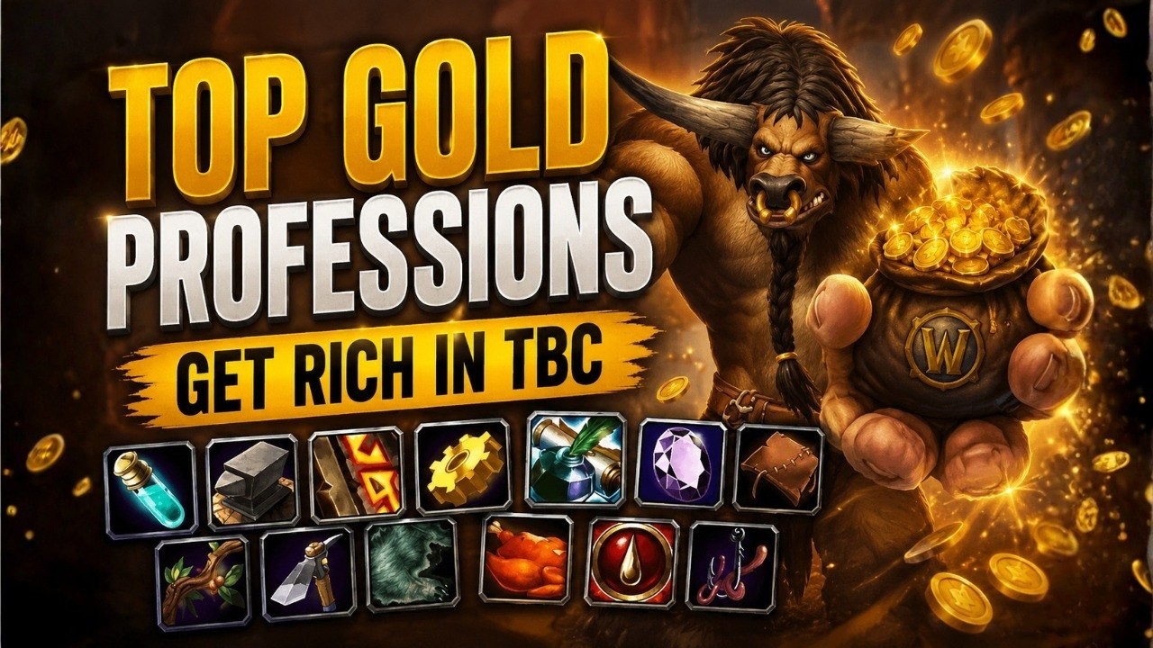 Лучшие профессии для заработка золота в TBC Classic | Гайд по заработку золота в Burning Crusade