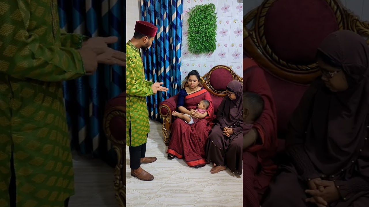 প্রবাসীর বউকে ঘরের কাজের লোক বানিয়ে রাজরানী হয়ে থাকে শাশুড়ির ননদ। অতঃপর মা বোনকে শিক্ষা দিল ছেলে।