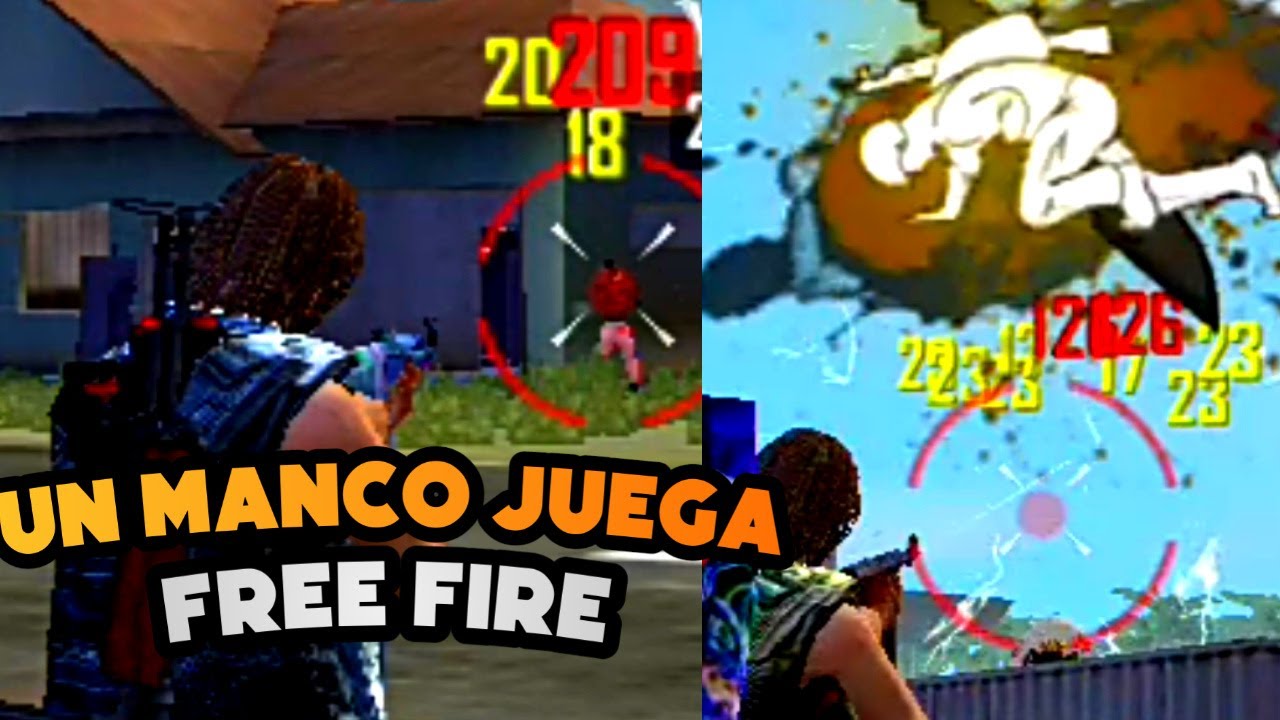 UN MANCO JUGANDO FREE FIRE// Free Fire Highlights// Fabisman