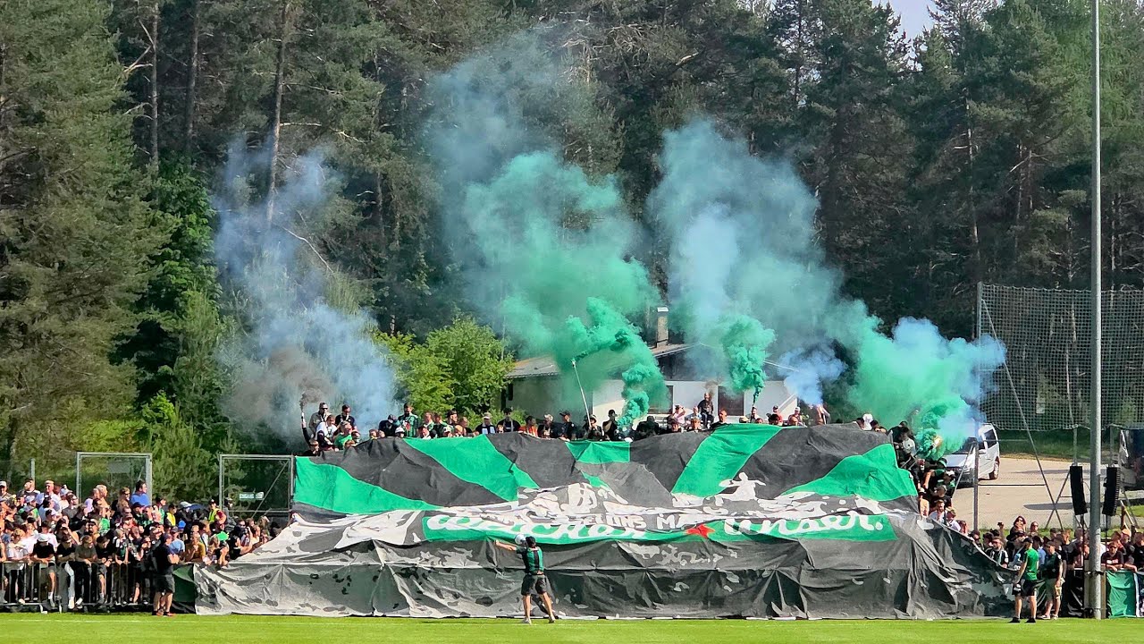 09.06.2025 FC Wacker Innsbruck - SVG Reichenau 4:5 n.E., Choreo, Pyro & Support