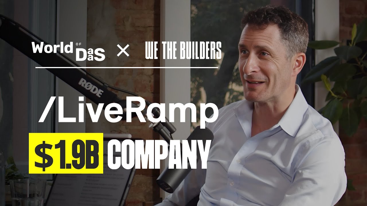 From LiveRamp ($RAMP) to NQB8: Auren Hoffman&rsquo;s Founder Journey l We the Builders Podcast