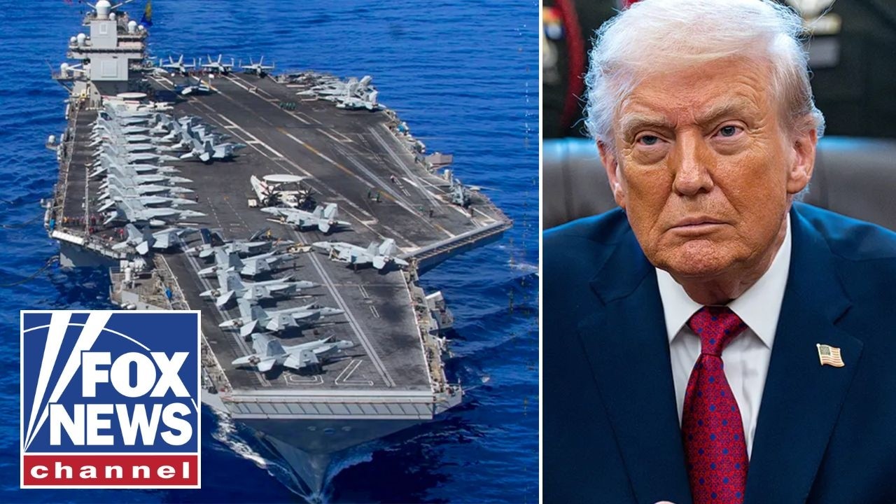 POTENTIAL STRIKE LOOMS: USS Gerald Ford arrives in Middle East