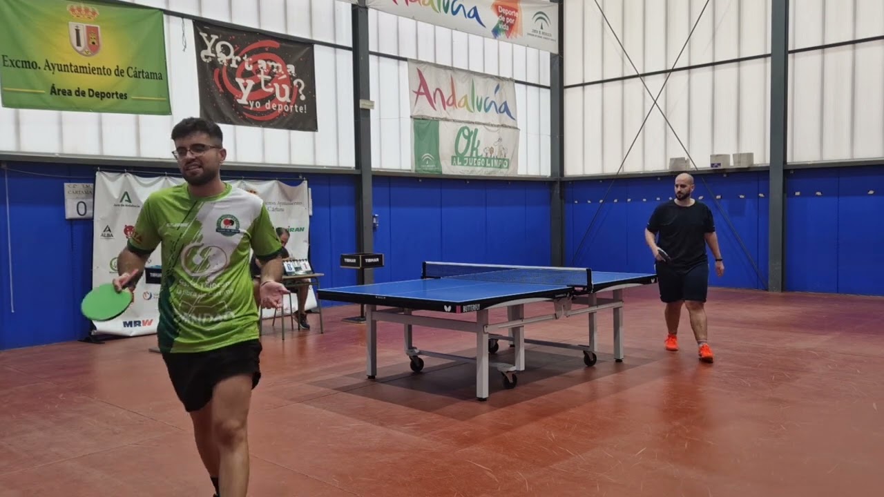 IVAN CAMPAÑA VS ANTONIO GONZALEZ | TERCERA DIVISION NACIONAL TENIS DE MESA