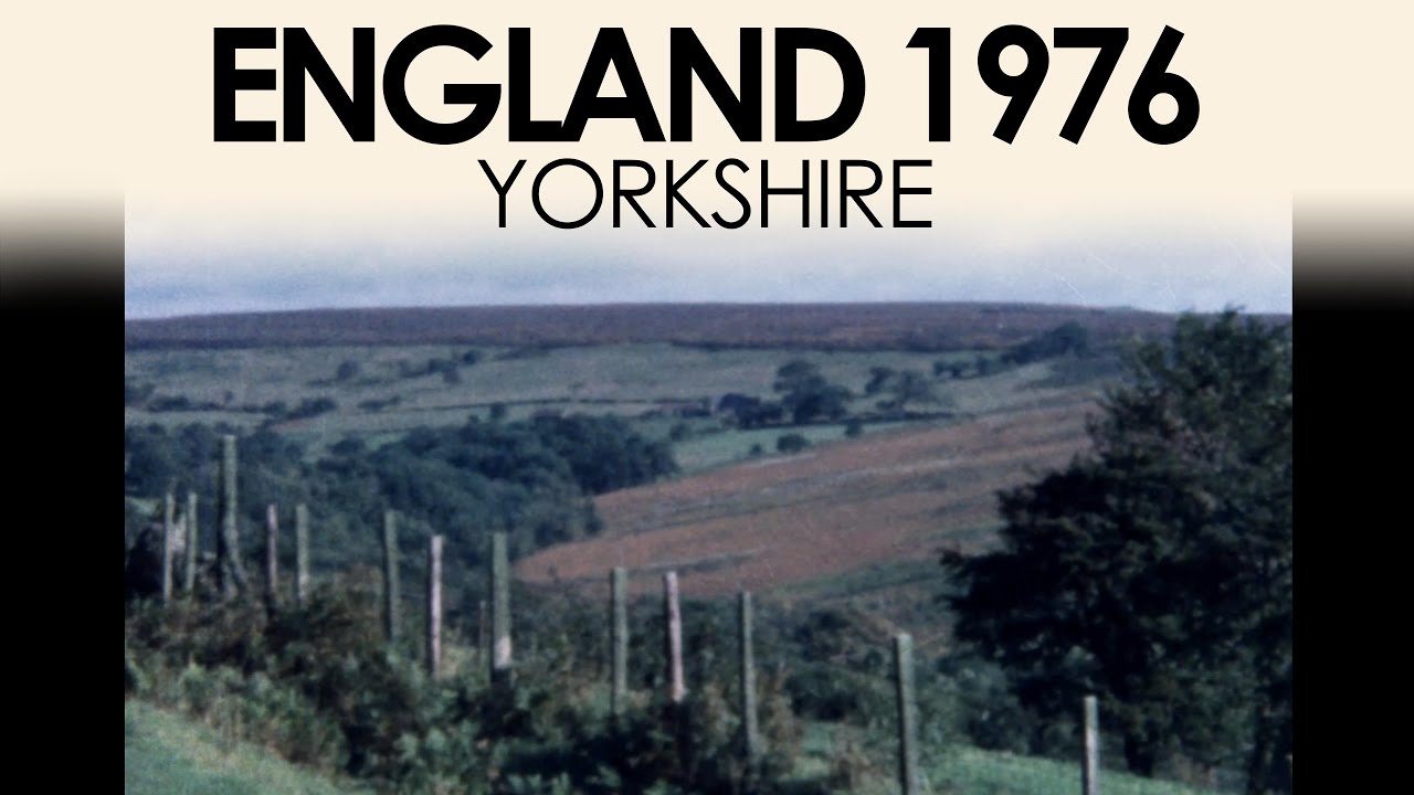 Archive footage of Yorkshire county | 8mm home movie film
