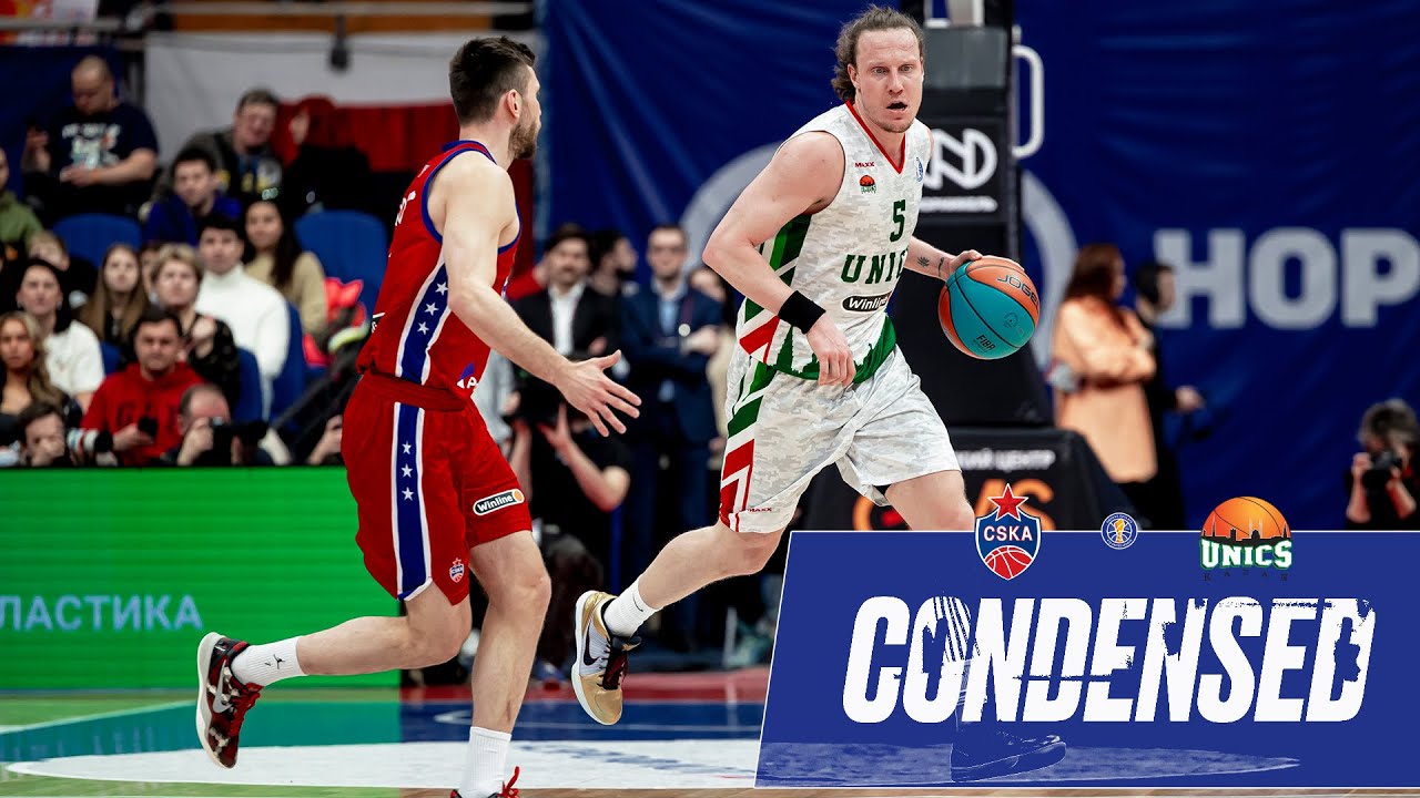 CSKA vs UNICS Condensed Game March, 1 | Season 2024-25