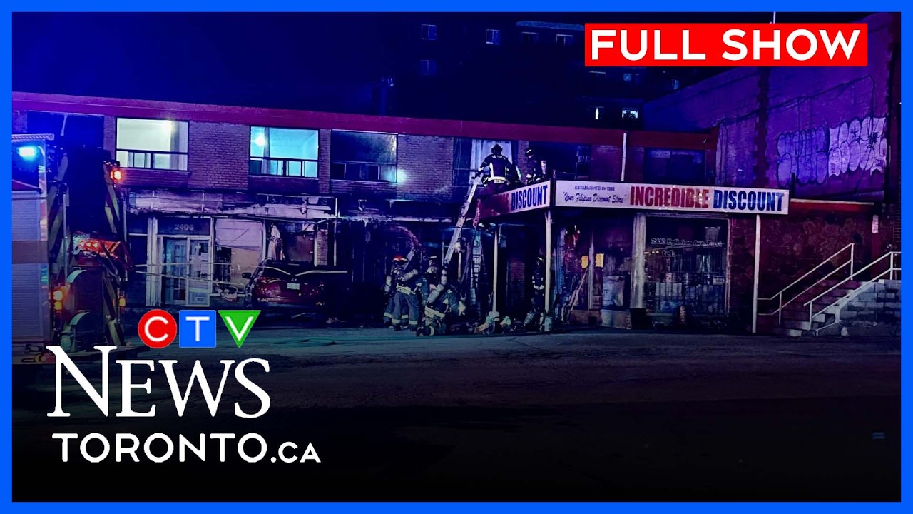 Пожар в торговом центре Скарборо: жители остались без крова | CTV News Toronto в 18:00 за 22 июля...
