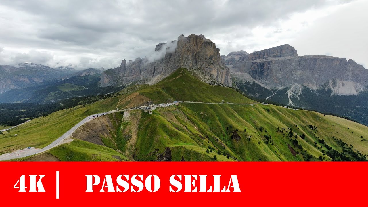 4K l Passo Sella & Sassolungo