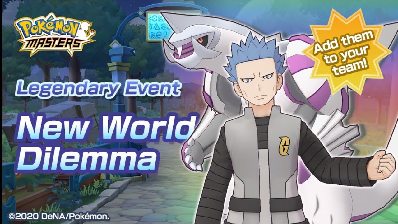 Pokemon Master EX: Events: New World Dilemma ( Cyrus & Palkia Full story )