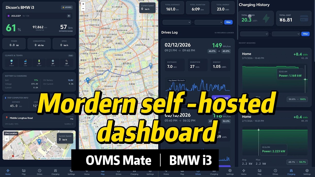 OVMS Mate - Your EV's safe data mate
