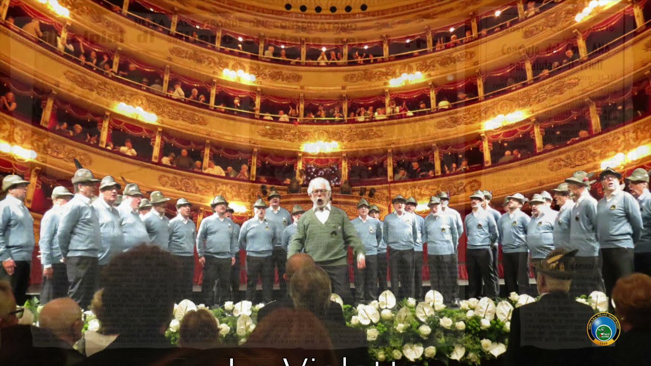 La Violetta - arm. C. Brescianini - Coro ANA Milano