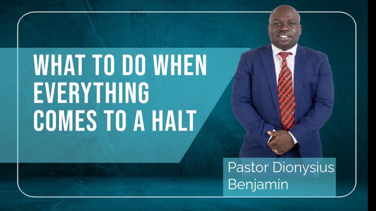 WHAT TO DO WHEN EVERYTHING WHEN EVERYTHING COMES TO A HALT