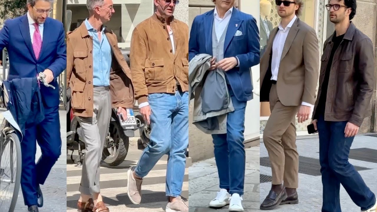 What Italian🔥Men Are Wearing in Spring 2026 🇮🇹Milan Men&rsquo;s Street Fashion & Men&rsquo;s Spring Clothes