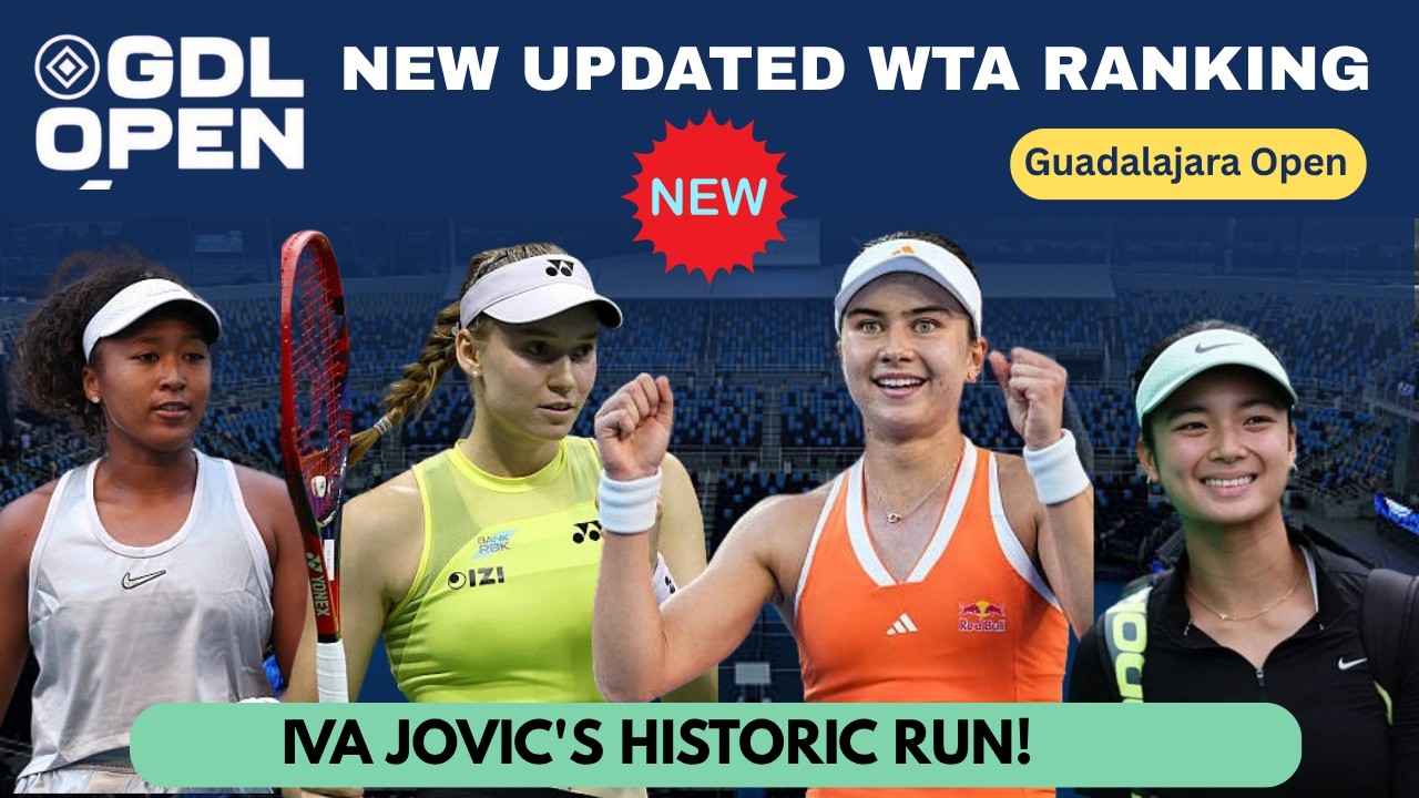СЕНСАЦИЯ GUADALAJARA OPEN 2026! Ива Йович СНОВА ДОМИНИРУЕТ, Рыбакина удерживает №1 | НОВЫЙ рейтин...