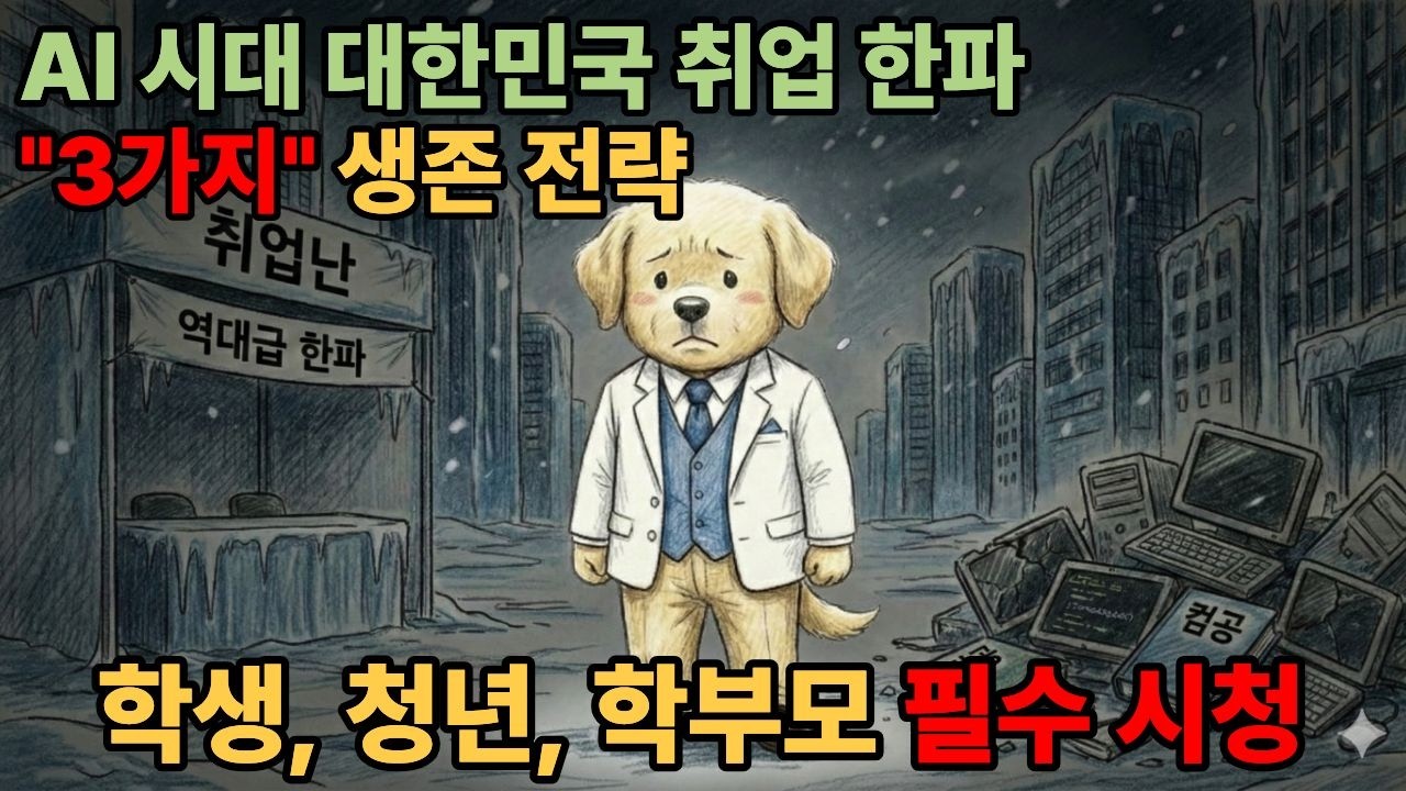 AI 시대 대한민국 취업 한파, 이 
