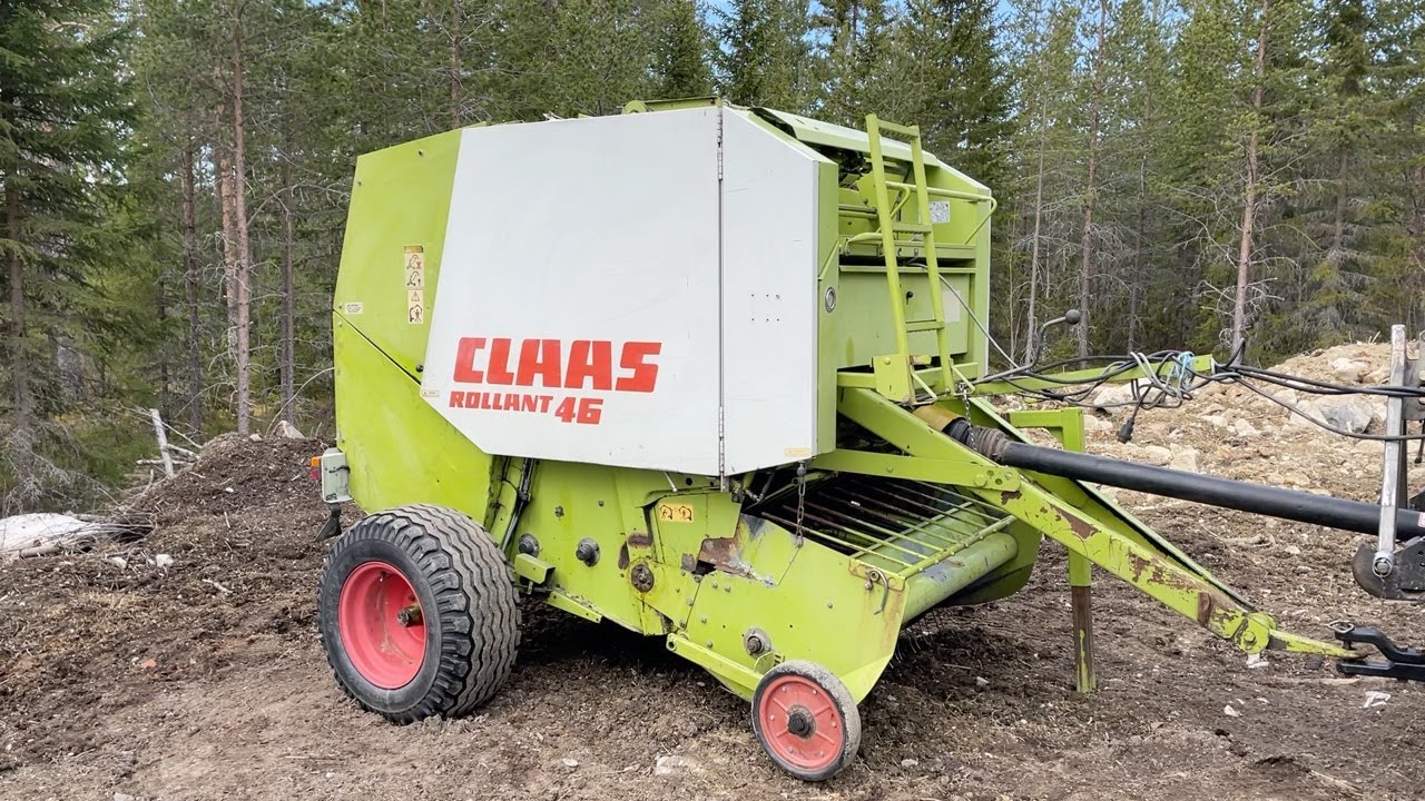K&ouml;p Rundbalspress Claas Rollant 46 p&aring; Klaravik
