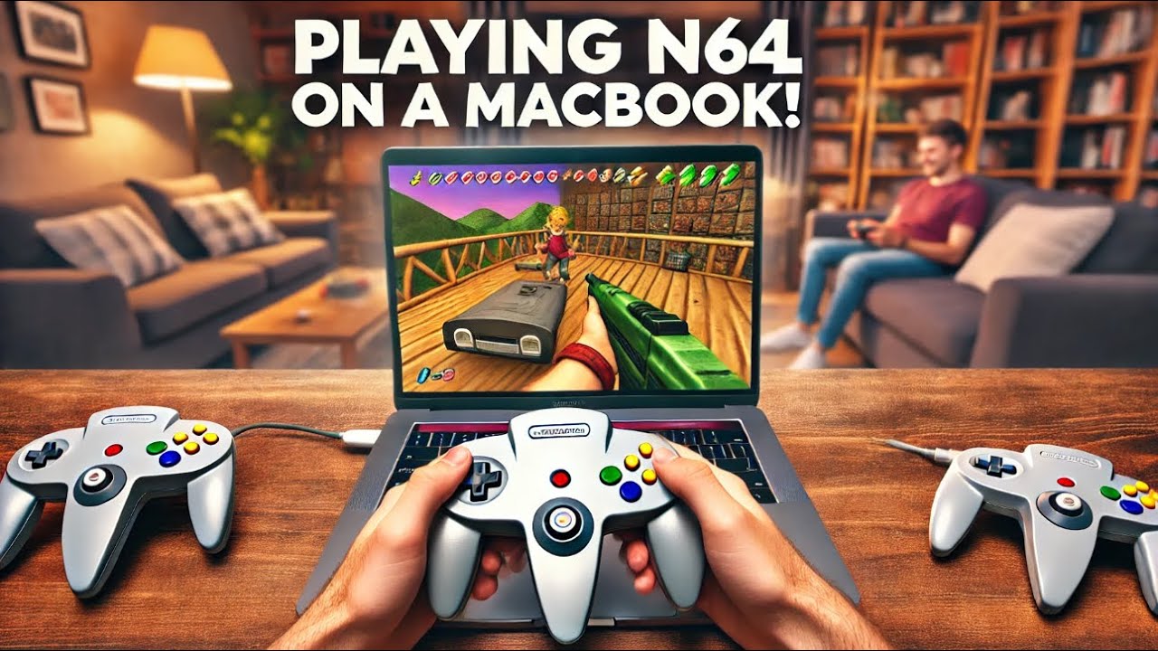 ПРОСТОЕ руководство по превращению вашего Macbook в N64 или PS1!!