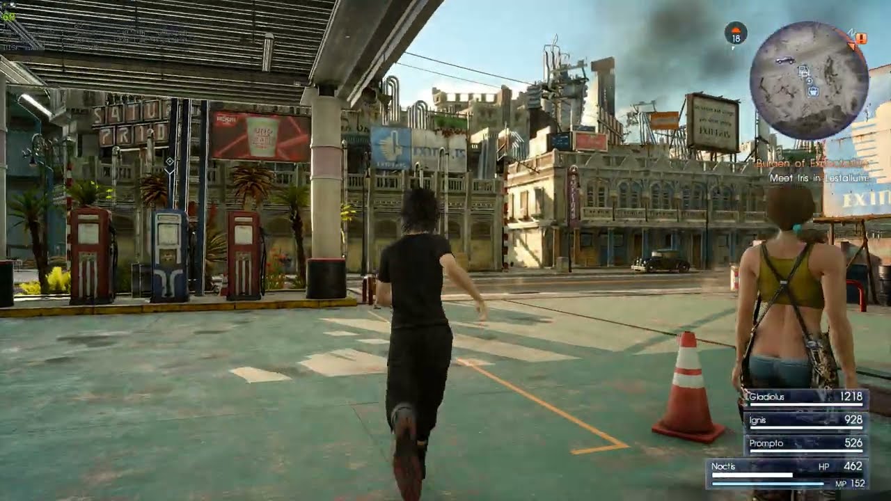 Final Fantasy XV - Arriving In Lestallum