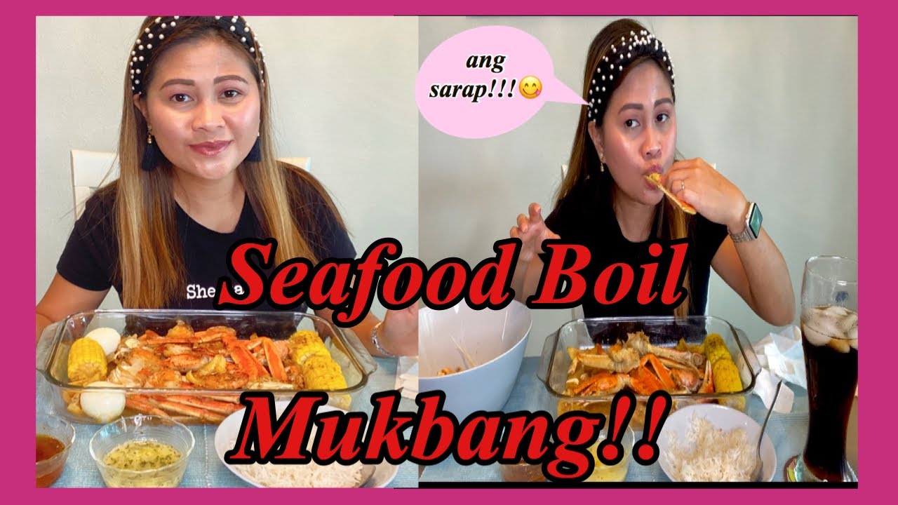 #mukbang #seafoods #pinaysaamerika   SEAFOOD MUKBANG / GET TO KNOW ME / TAGALOG / PINAY IN AMERICA