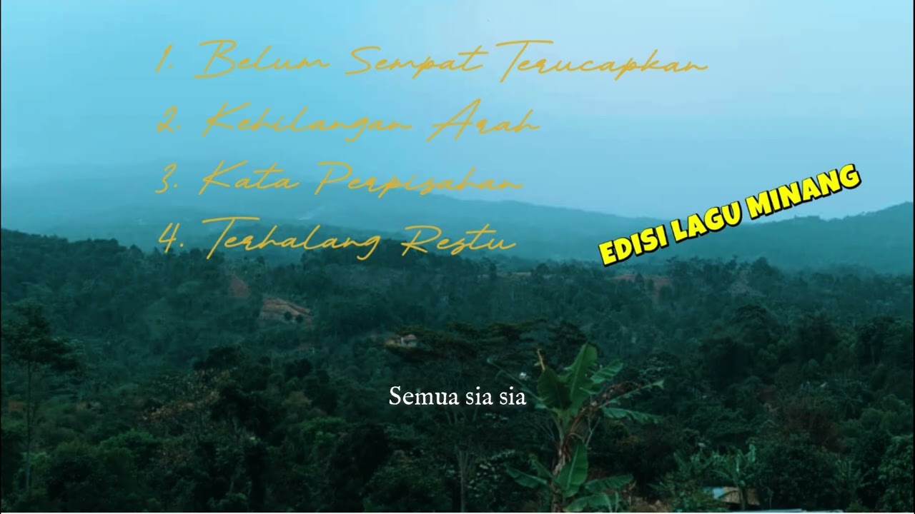Edisi Lagu Minang