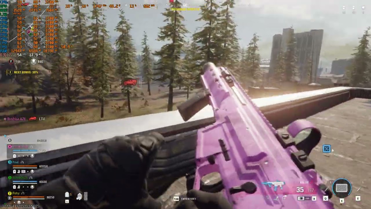 Gtx 1050 ti And i7 6700 [ Call Of Duty Warzone Benchmark