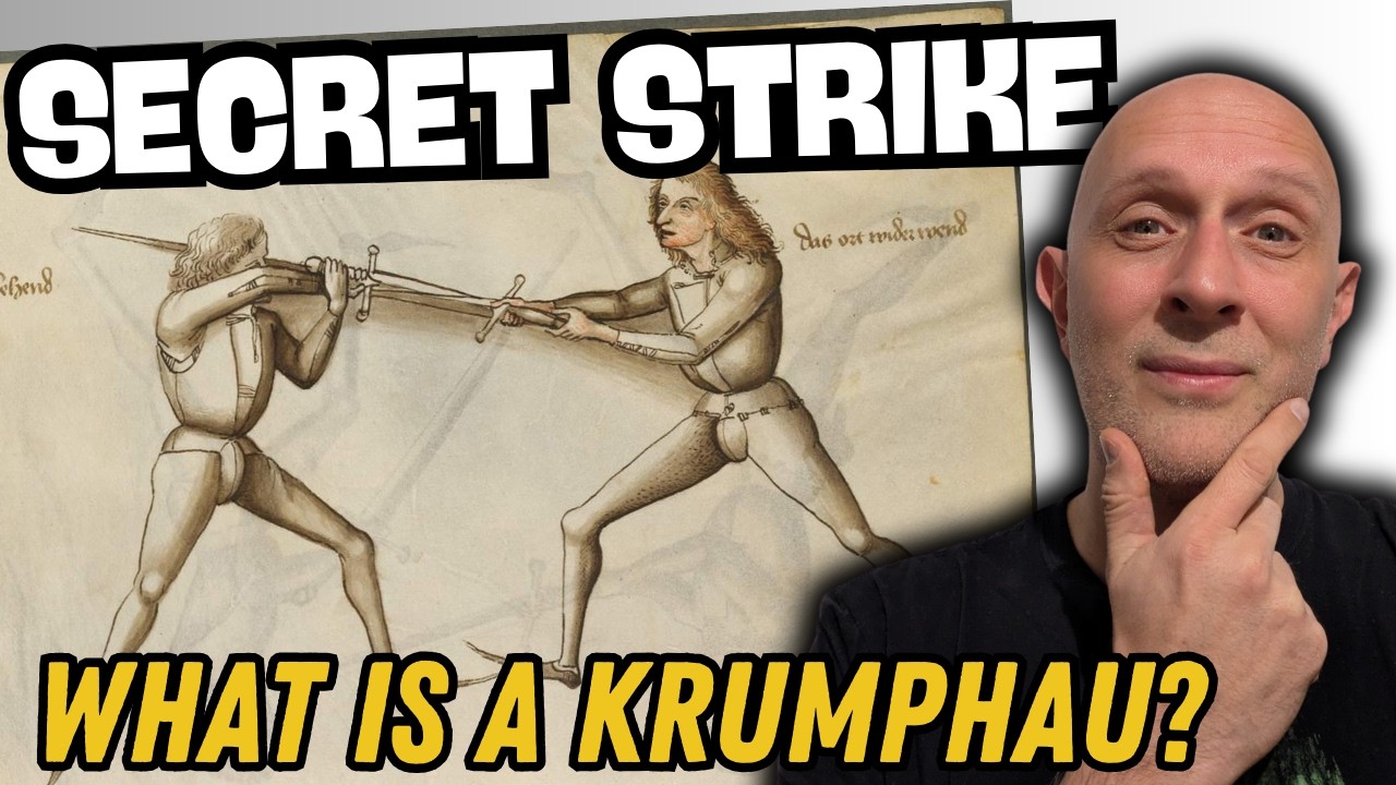 SECRET ATTACKS of Medieval German Longsword - Krumphau class with @forteswordplay