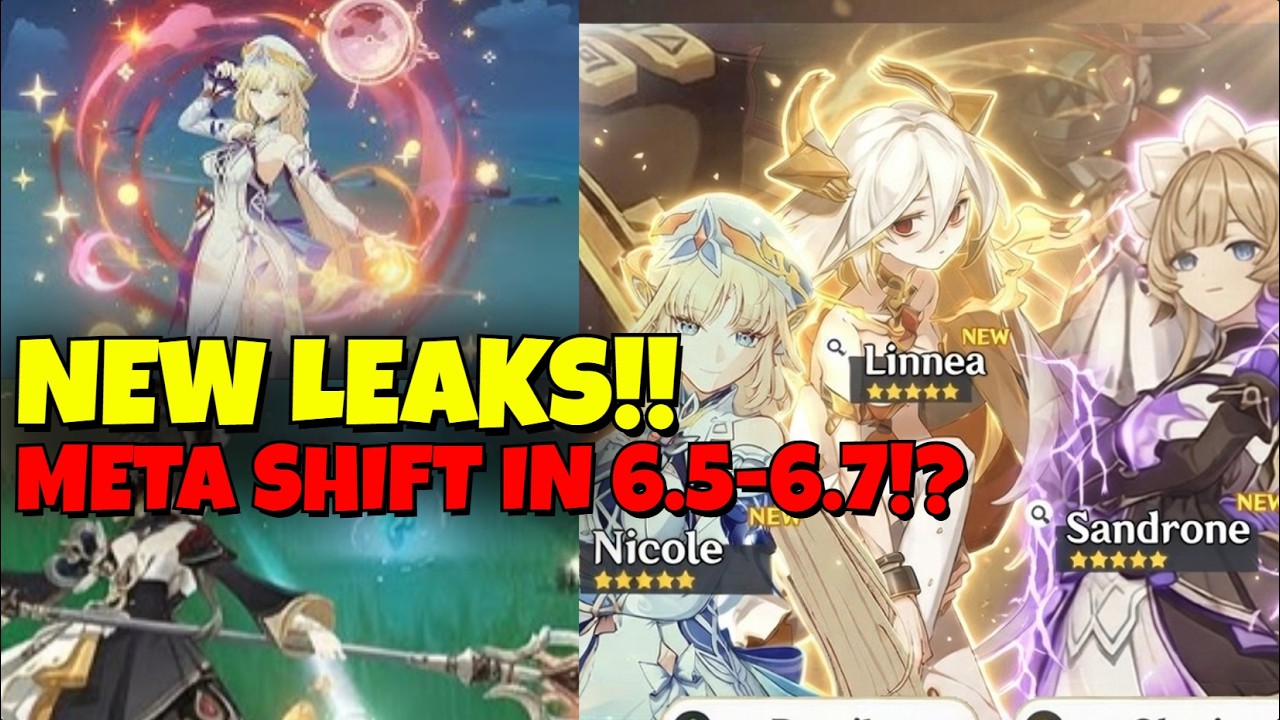 LATEST NEWS! Sandrone, Nicole, Linnea, Lohen FULL Kit Info - NEW CRAZY LEAKS ON THE NEXT CHARACTERS!