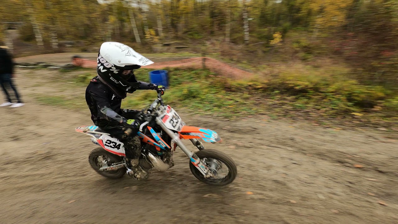 MX 50 ktm dans la boue a wingles 11/11/21