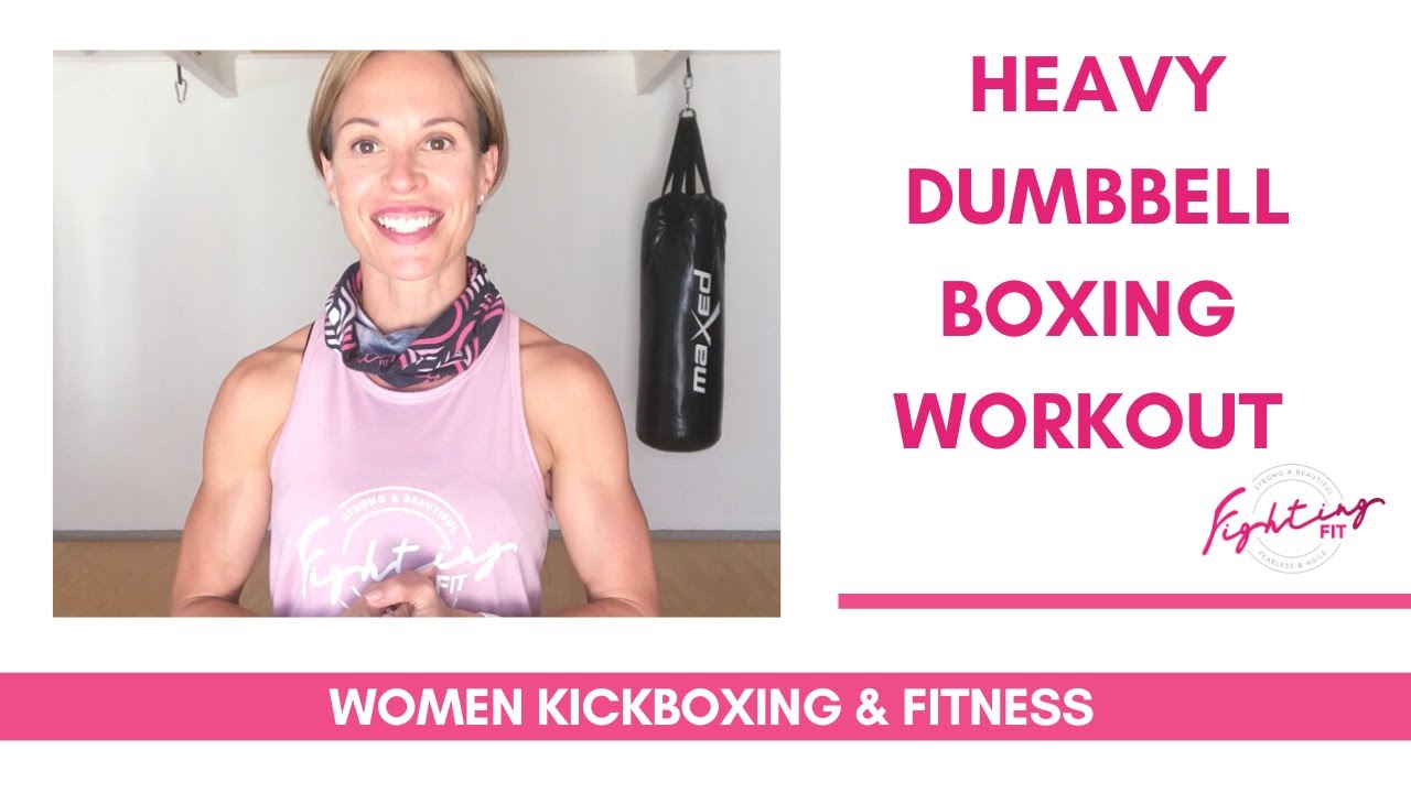 Shadow Boxing Workout with Weights 💪 Arms Workout with heavy Dumbbells