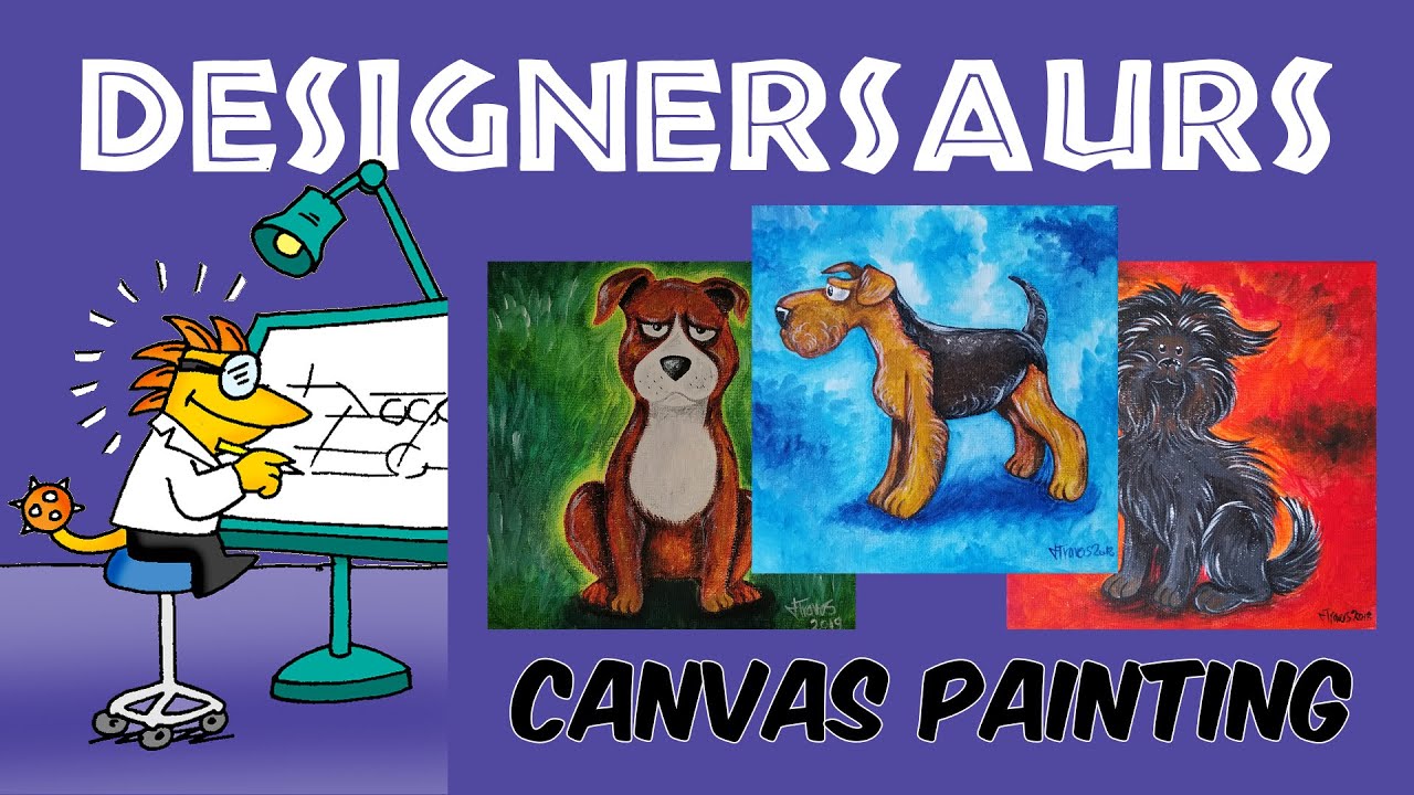 Canvas Art Showcase Video - Dogs
