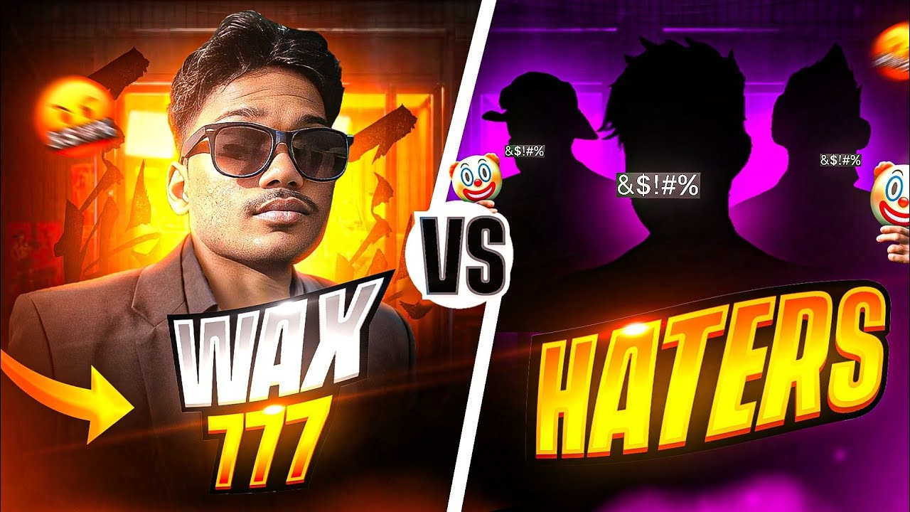Hater VS WAX777💀😂 Вызов в прямом эфире | Конец WAX777📉? 😱 Кто победит?? - Garena Free Fire