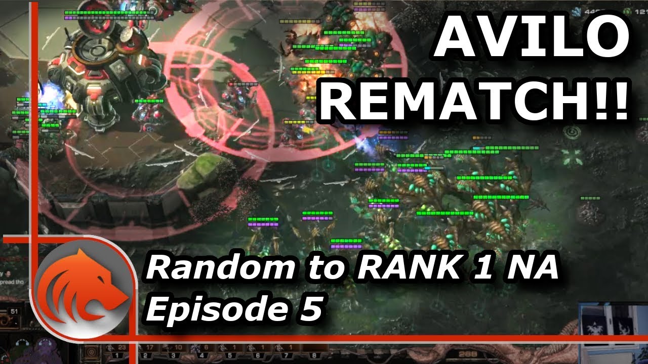 StarCraft 2: THERE IS NO RED DOT!!! Rematch vs Avilo 😂