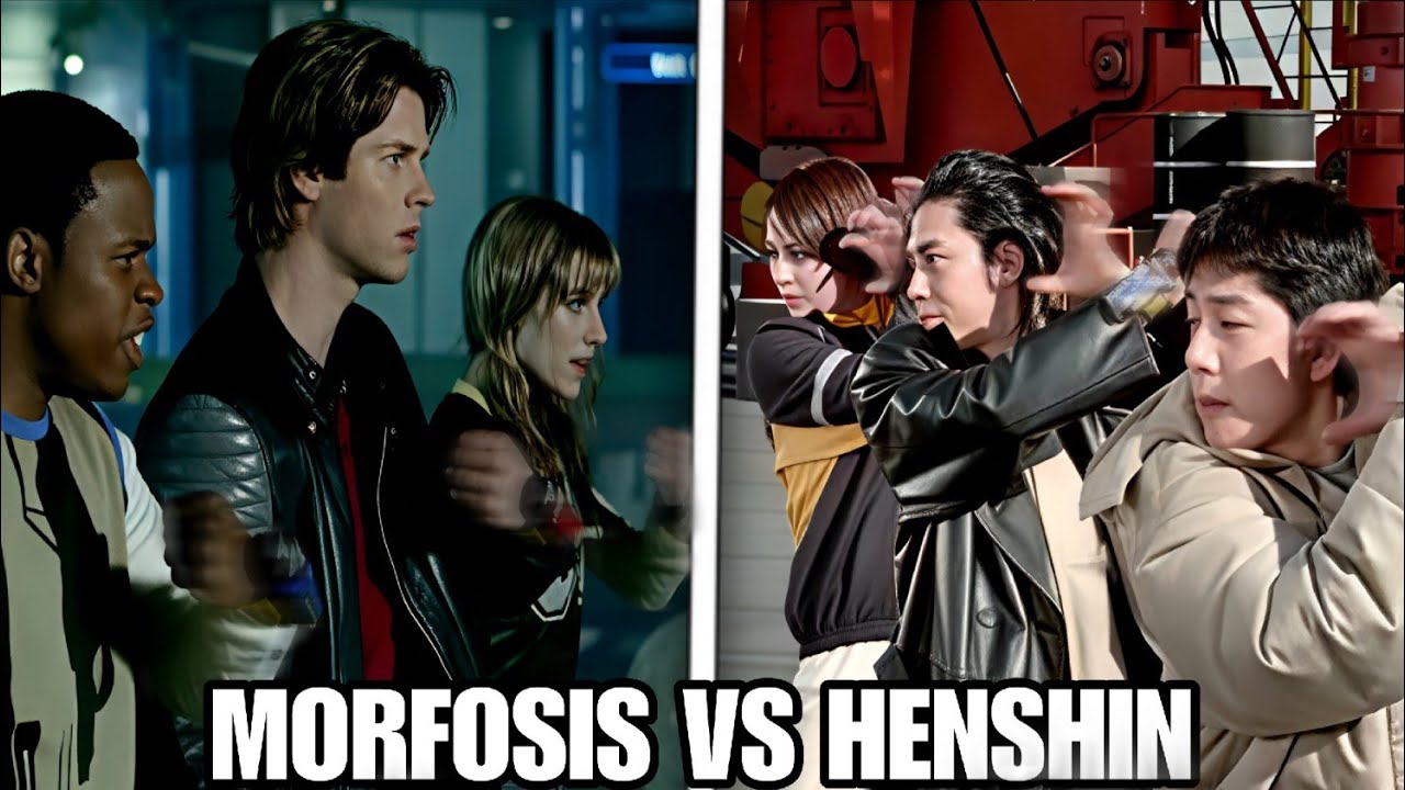 POWER RANGERS vs SUPER SENTAI (Morfosis vs henshin) #2
