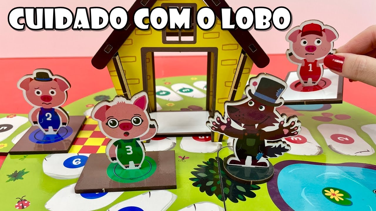 Tia Flá Porquinhos X Produção Lobão