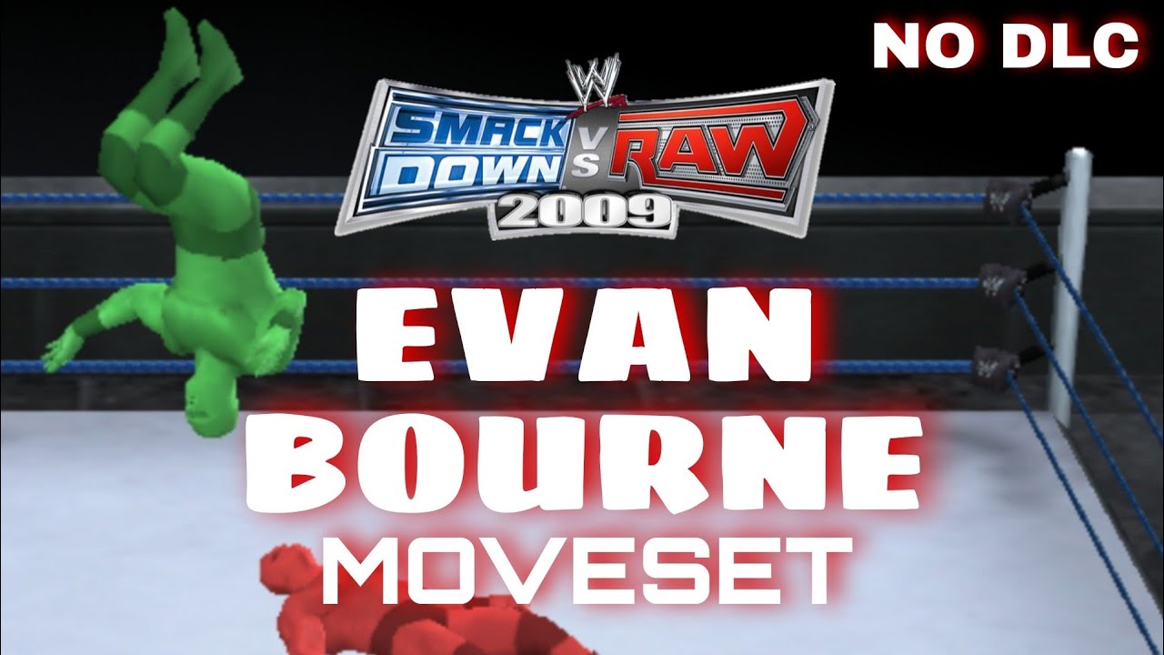 Evan Bourne/Matt Sydal Moveset for SvR 2009 PSP