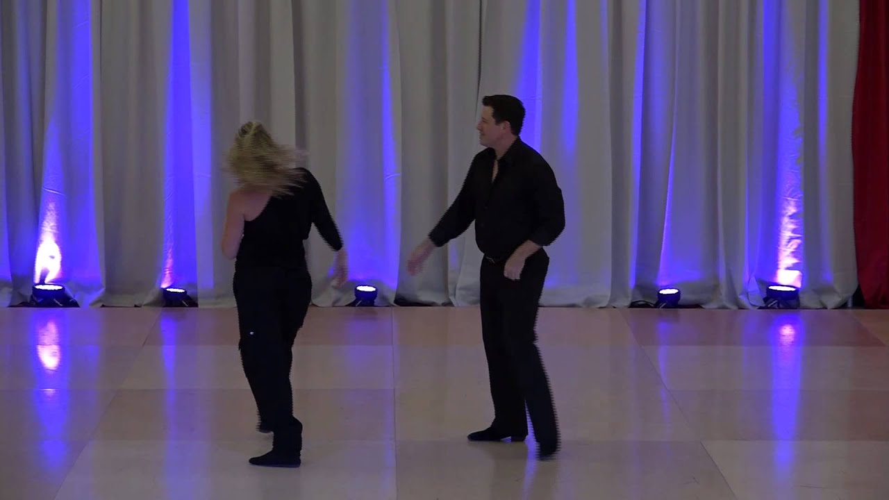 Damon and Lisa D'Amico at New Year's Dance Extravaganza 2014