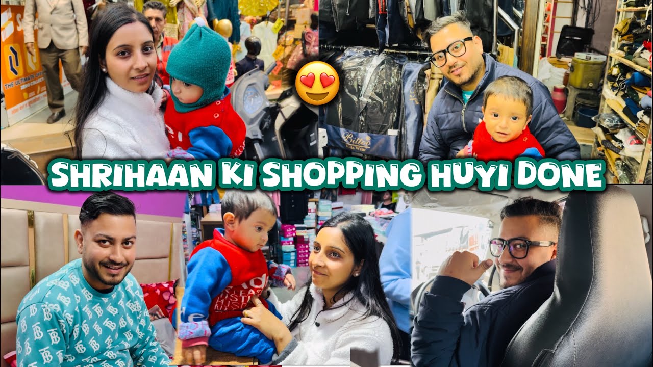 Day-146 Es Chij K Liye Hume Special Aana Pda || Shrihaan Ki ￼Bhi Huyi Shopping Done 🛍️