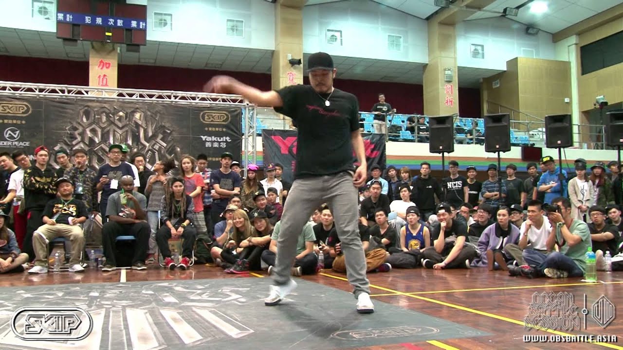 Hip Hop Semifinal-1 Baby Sleek vs Shun | 20140302 OBS Vol.8