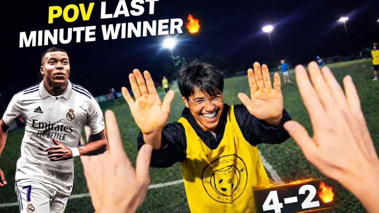 POV FOOTBALL LAST MINUTE WINNER GOAL ⚽🔥 | ZESHX