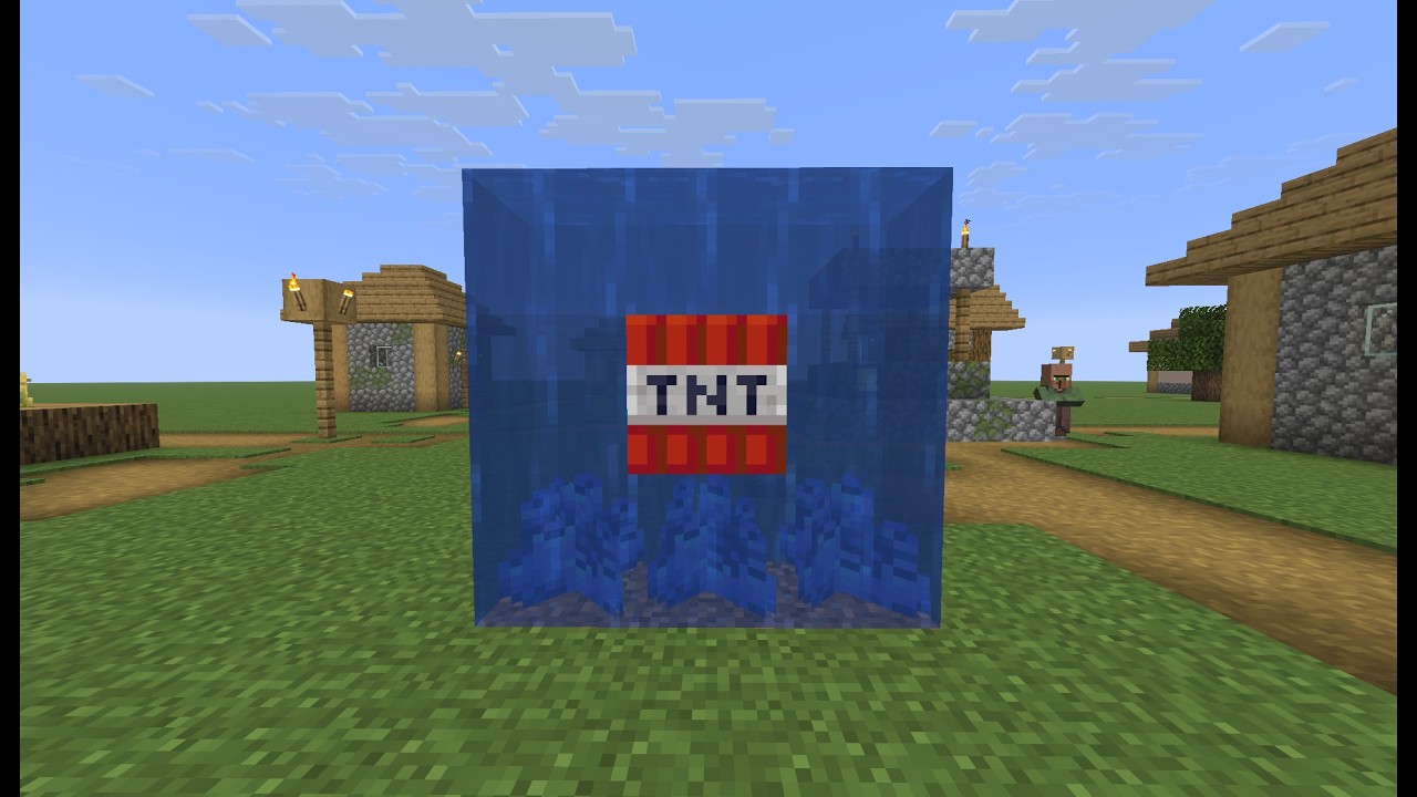 🔴Minecraft - TNT village live  #minecraft #shorts