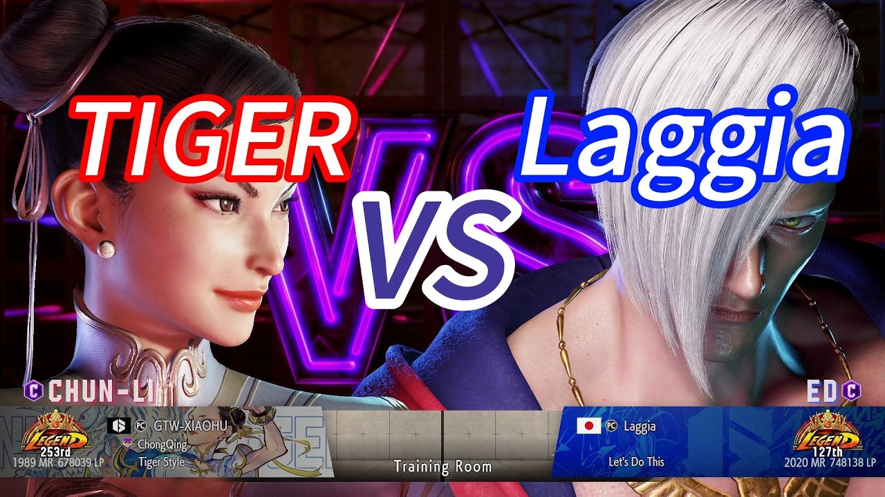 SF6💥TIGER(CHUN-LI) vs Laggia(ED)💥Street Fighter 6 High Level Match's EP1657