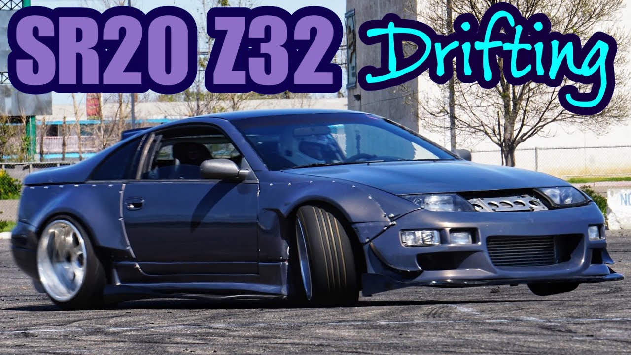 Drifting the SR20 300ZX for the first time!!! This was by far the............