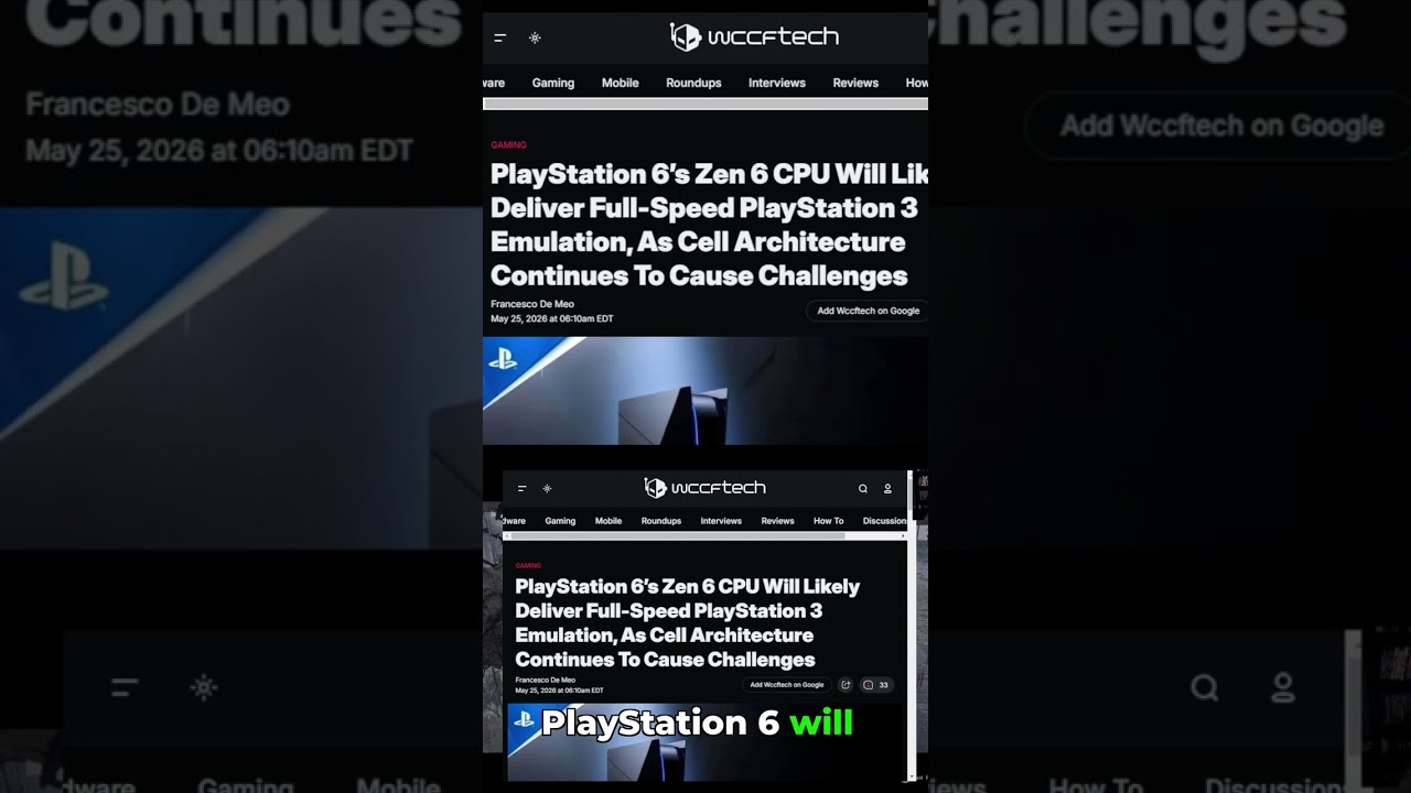 PS6: Все поколения PlayStation в одной консоли? #ps5 #ps6 #playstation