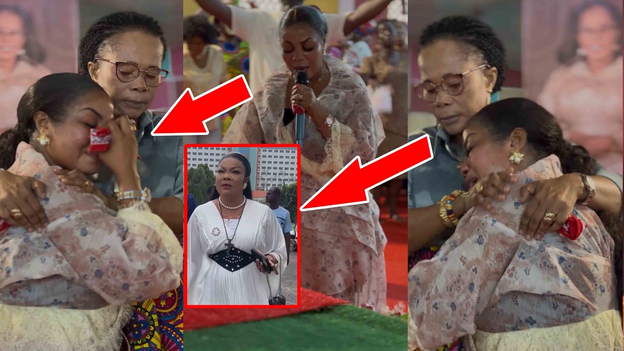 Finally empress Gifty speak on winning her court case with Agradaa in tears at mama vida church 