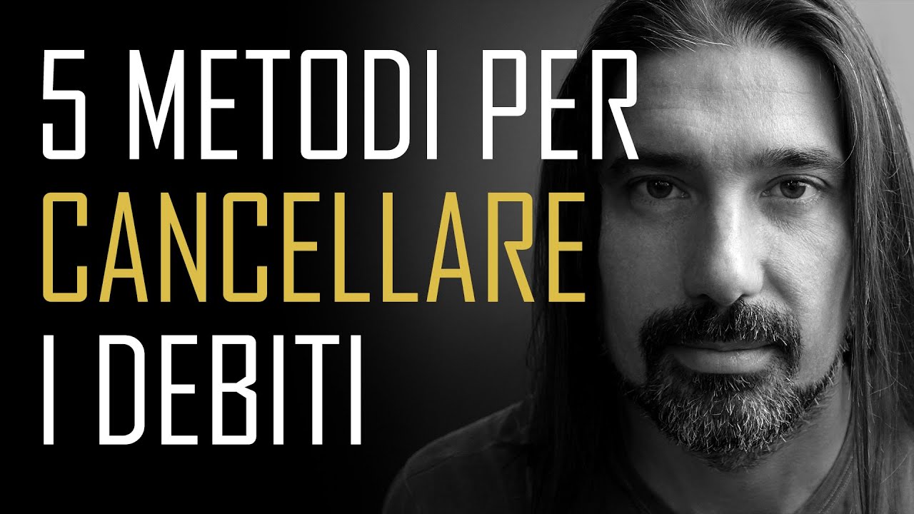 5 metodi per cancellare i DEBITI